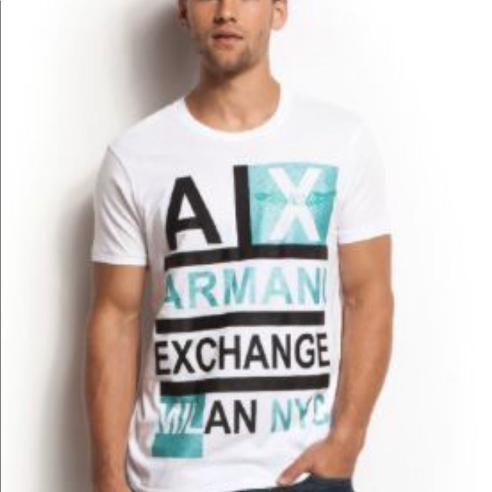 Armani Exchange tee.